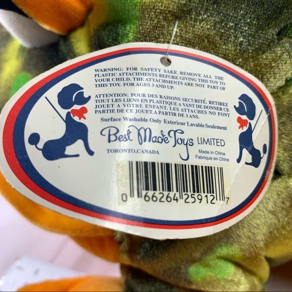 Best Made Toys Frog Plush Stuffed Animal. - Picture 9 of 12